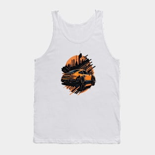 Porsche 911 Vintage Car Tank Top